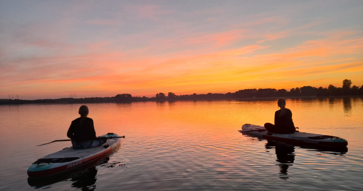 sup zonsondergang